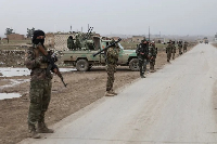 Member of Syrian army