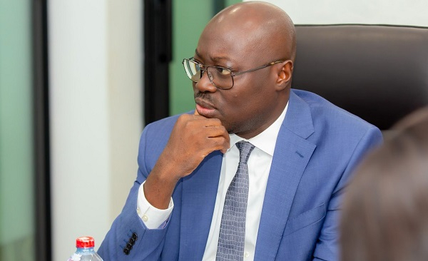 Dr Cassiel Ato Forson, Minister of Finance