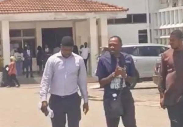 A photo of the accused, Cesar Victorie Tsala (M)