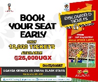 Uganda have slashed ticket prices for next month's World Cup qualifier against Ghana