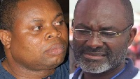 President of IMANI Africa, Franklin Cudjoe and MP for Assin Central, Kennedy Agyapong
