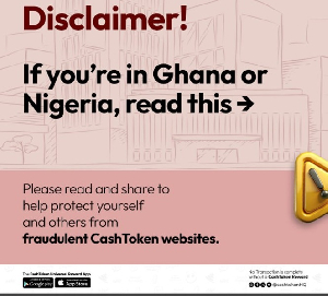 CashToken Rewards Africa has cautioned customers against fraud