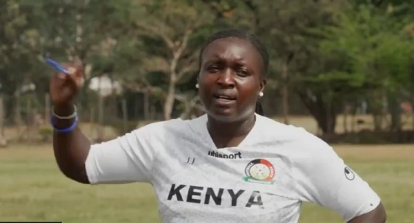 Jackline Juma is the first female coach to lead a men's football team in the Kenyan Premier League