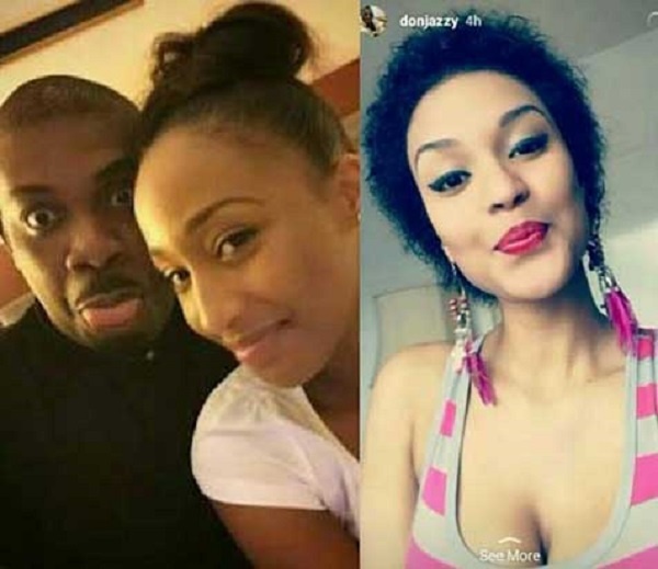 Don Jazzy and girlfriend