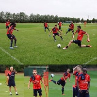 Players of the Arsenal Youth Academy