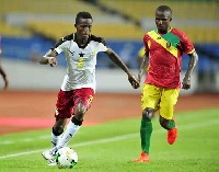 Gideon Acquah in action