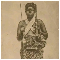 Mama Yakagbe is revered as the legendary female warrior of Anlo