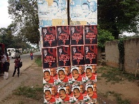 Posters of Who killed Attah Mills pop up at NDC campaign launch