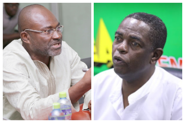 Pratt (R) has questioned Kennedy Agyapong (L) over his comment