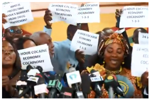 Minority MPs protest Bagbin’s ruling on the narcotics inquiry
