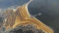 File photo of an oil spill