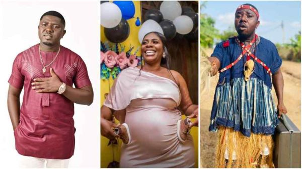 Photo collage of Okomfo Kolege and his late wife