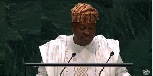 John Dramani Mahama is the President of Ghana