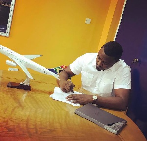 John Dumelo signed as SAA Brand Ambassador