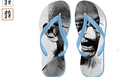 Screenshot of flip-flops from Amazon website