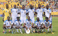 The Central African Republic team