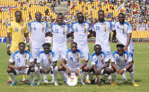 The Central African Republic team