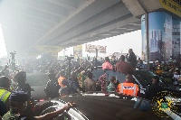 President Nana Addo Dankwa Akufo-Addo speaking to his supporters