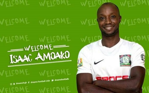 Dreams FC goalkeeper Isaac Amoako