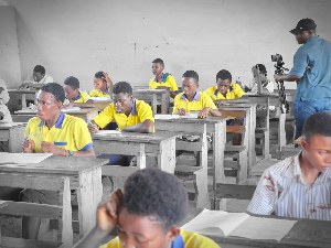 File photo of BECE candidates in the exam hall File photo of BECE candidates in the exam hall