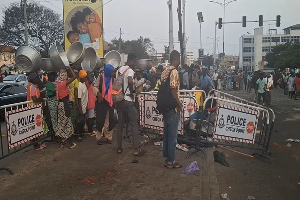 A picture of the accident scene