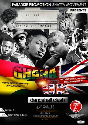 Ghana UK Dancehall Clash