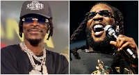 Shatta Wale (L) has detailed what caused his breakup with Burna Boy (R)
