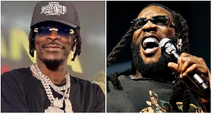 Shatta Wale (L) has detailed what caused his breakup with Burna Boy (R)