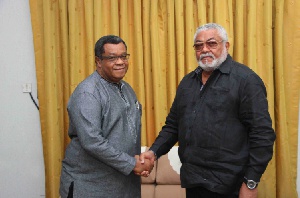 Aspiring Presidential candidate of the NDC, Augustus Obuadum Tanoh calls on Rawlings