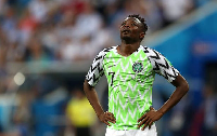 Nigeria forward Ahmed Musa