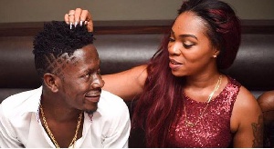 Shatta Wale and his baby mama