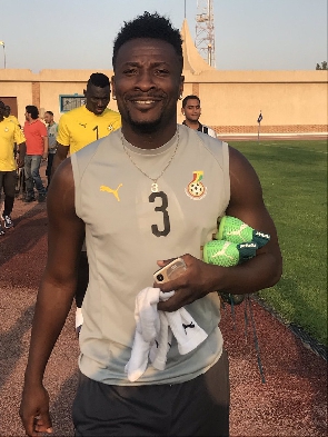 Ghana star, Asamoah Gyan