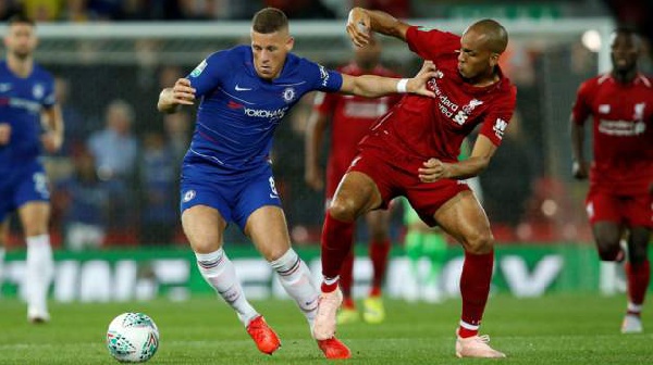Chelsea and Liverpool meet at Anfield in the EFL Cup this evening