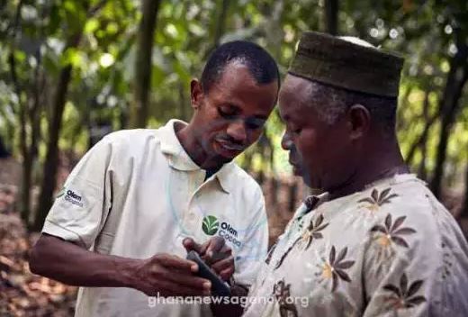 The Olam Farmer Information System enables mapping and survey of farms.