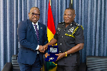 Climate security takes centre stage as Ghana’s climate minister meets IGP