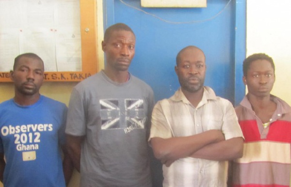 Four Suspected Robbers