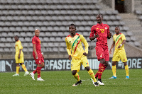 Image from Ghana's friendly against Mali in 2015