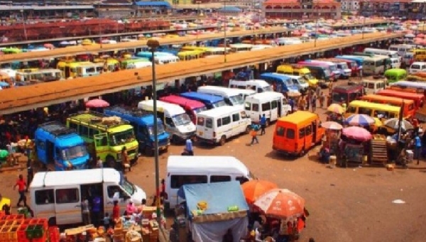 File photo of a bus station