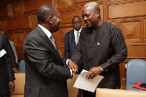 Mahama For Ouattara Shake