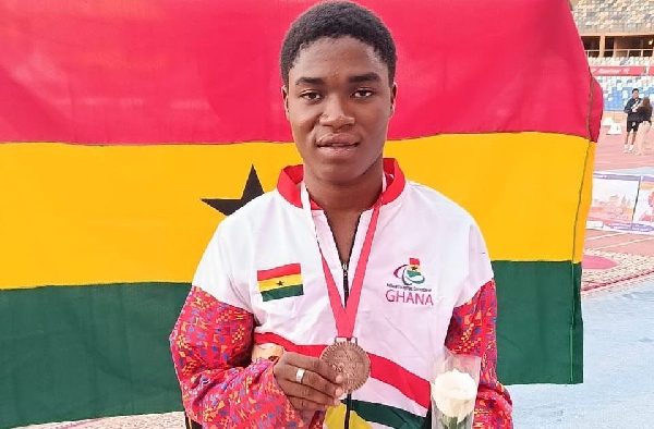 Ghanaian para athlete, Gilbert Ampiah