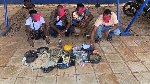 Tamale Drug Raid: Five arrested as police seize pistols, drugs and cash
