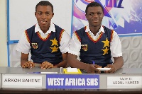 Arkoh Sahene and Tade O. Abdul Hameed represented WASS in the NMSQ