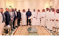 Dr Dogbey met the leadership of the Dubai Multi Commodities Centre’s (DMCC)