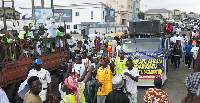 Muslim faithful sing and march to mark Prophet Muhammad's birthday, known as Mawlid