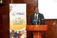 PIAC Chairman, Professor Kwame Adom-Frimpong