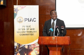 PIAC Chairman, Professor Kwame Adom-Frimpong