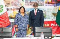 Peru Ambassador to Ghana and GIPC Boss