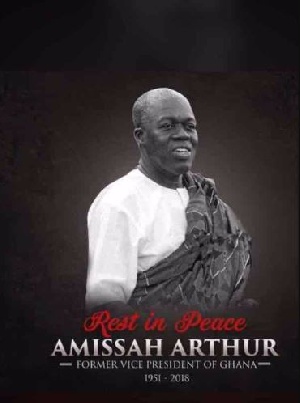 Amissur Arthur was laid to rest yesterday at the AICC