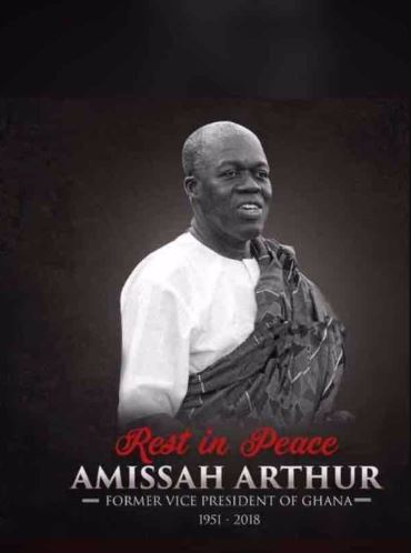 Former vice president, Paa Kwesi Amissah-Arthur