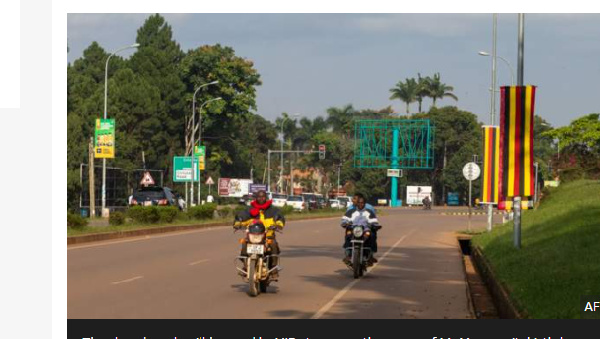 The closed roads will be used by VIPs to access the venue of Mr Museveni's birthday celebrations